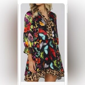 Alice & Olivia Butterfly dress